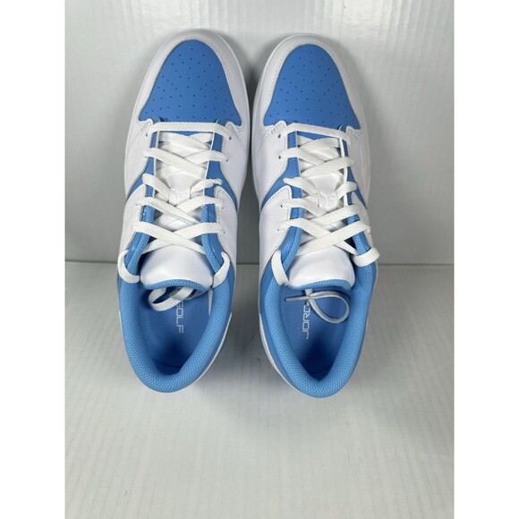 Size 10.5 Nike Air Jordan NU Retro 1 Low G Golf UNC White Blue FZ4153-101 NEW - Picture 6 of 8